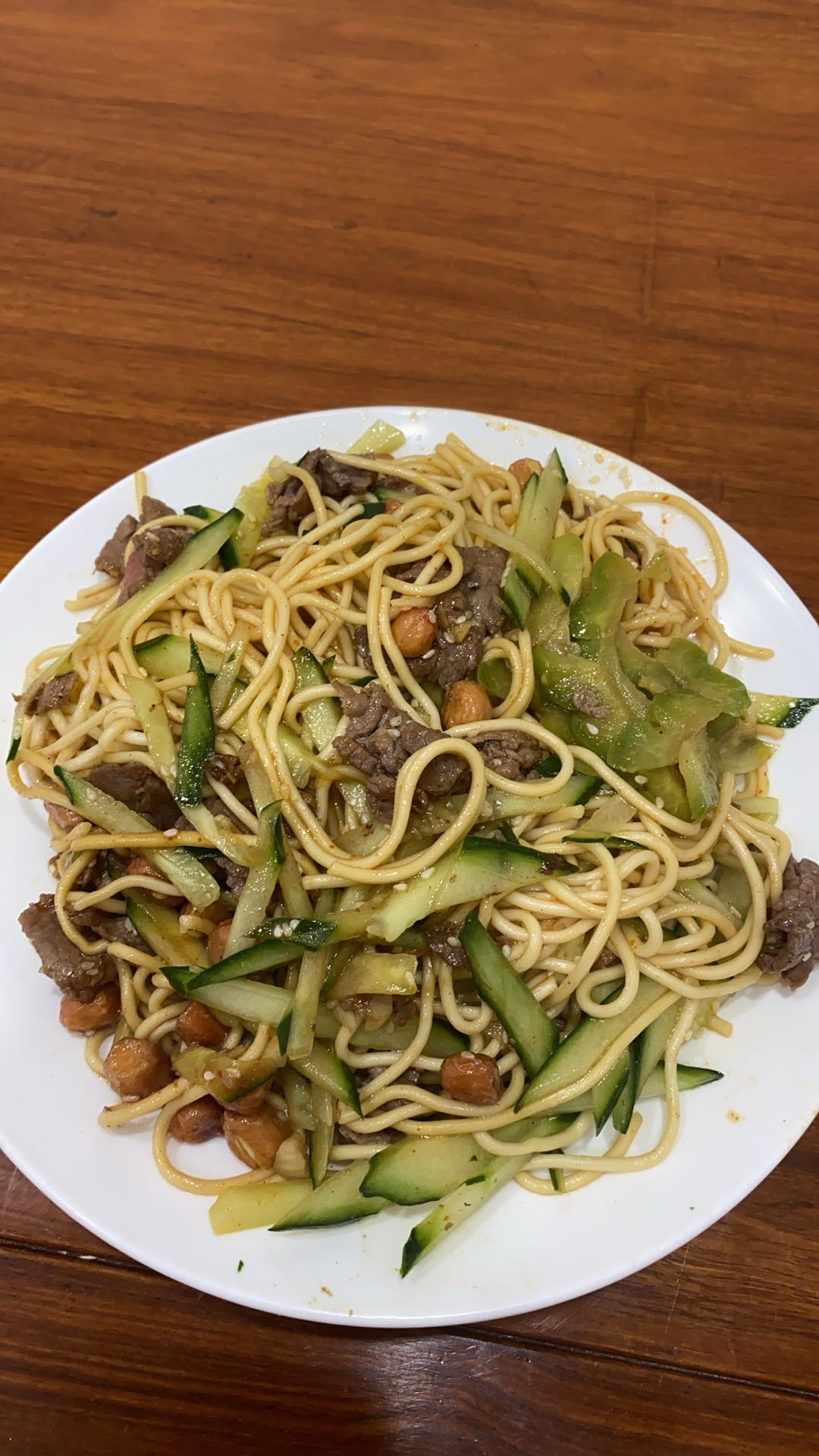 巨好吃㊙️酸辣凉拌面❗️十分钟搞定，简单快手❗️