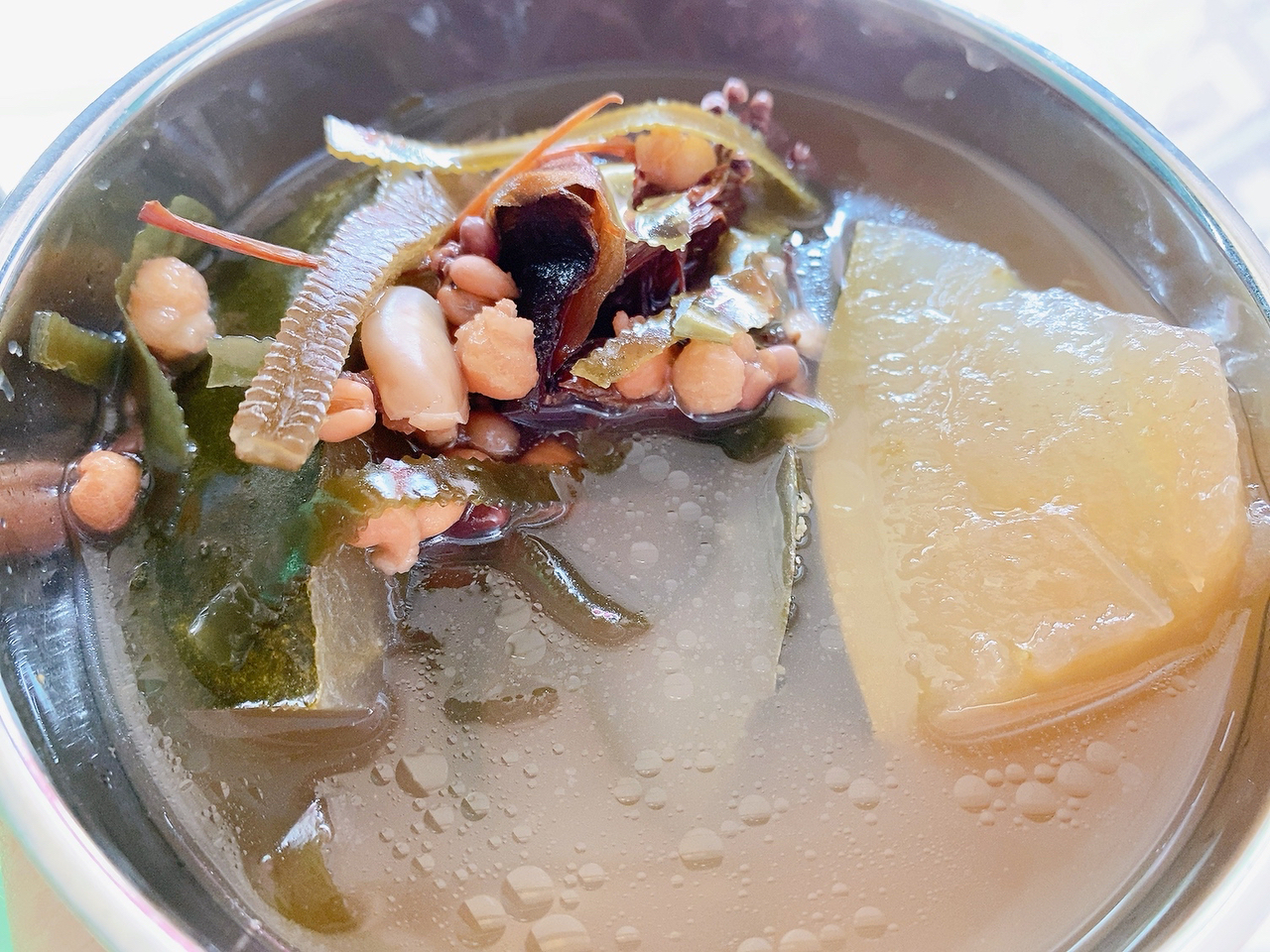 消暑冬瓜海带汤的做法