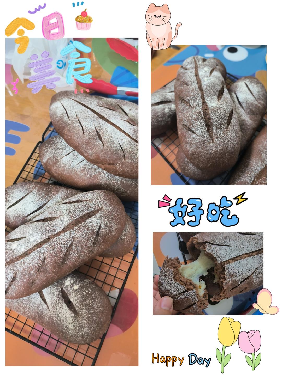 麻薯夹心可可（抹茶）软欧