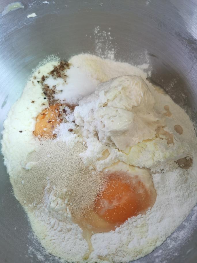 纯奶手撕吐司的做法 步骤1