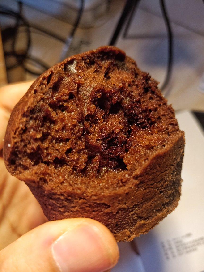 巨简单❗️超快速❗️巧克力玛芬蛋糕❗️好吃哭了