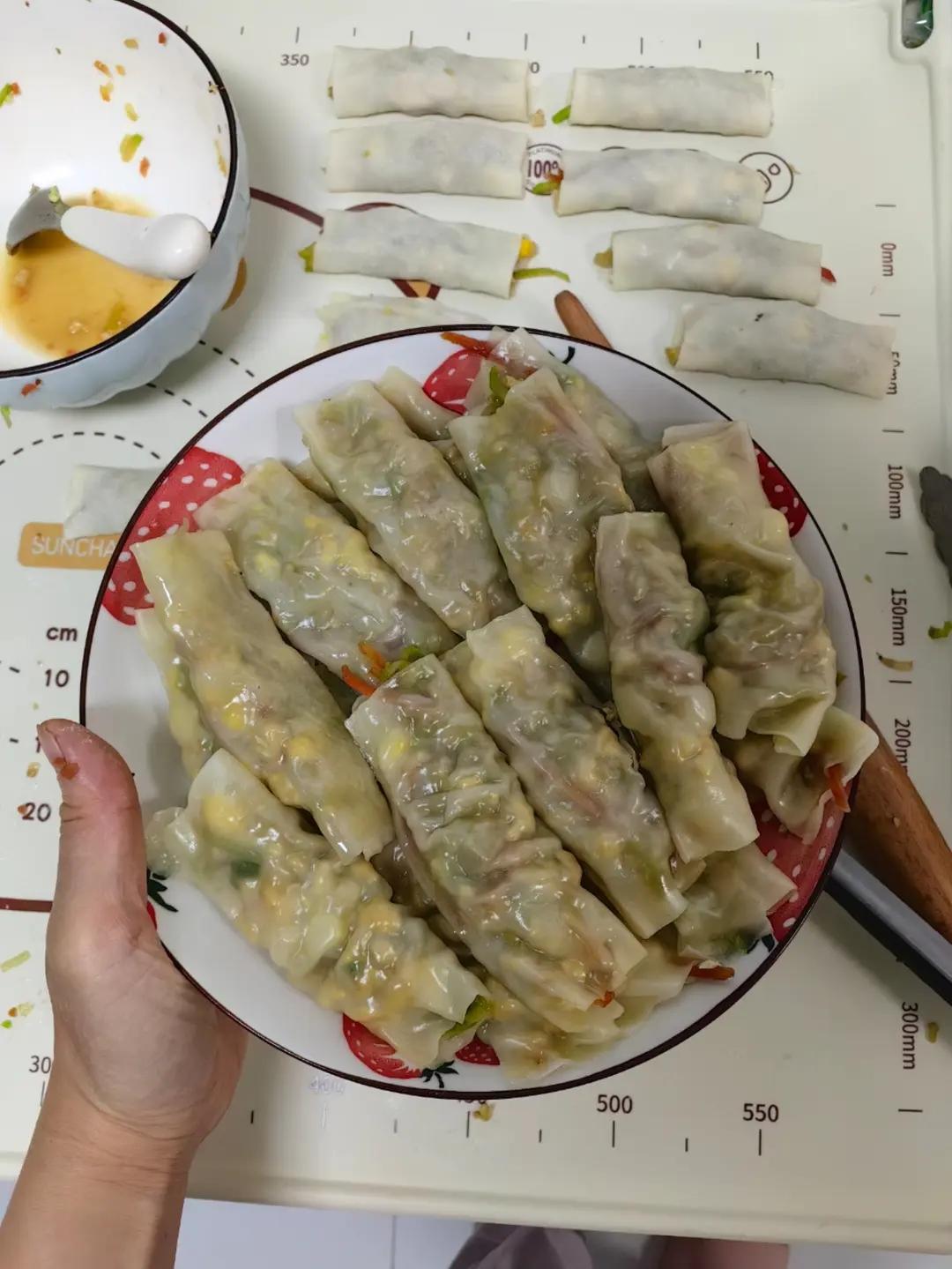 今天安利一款清爽低卡蔬菜卷