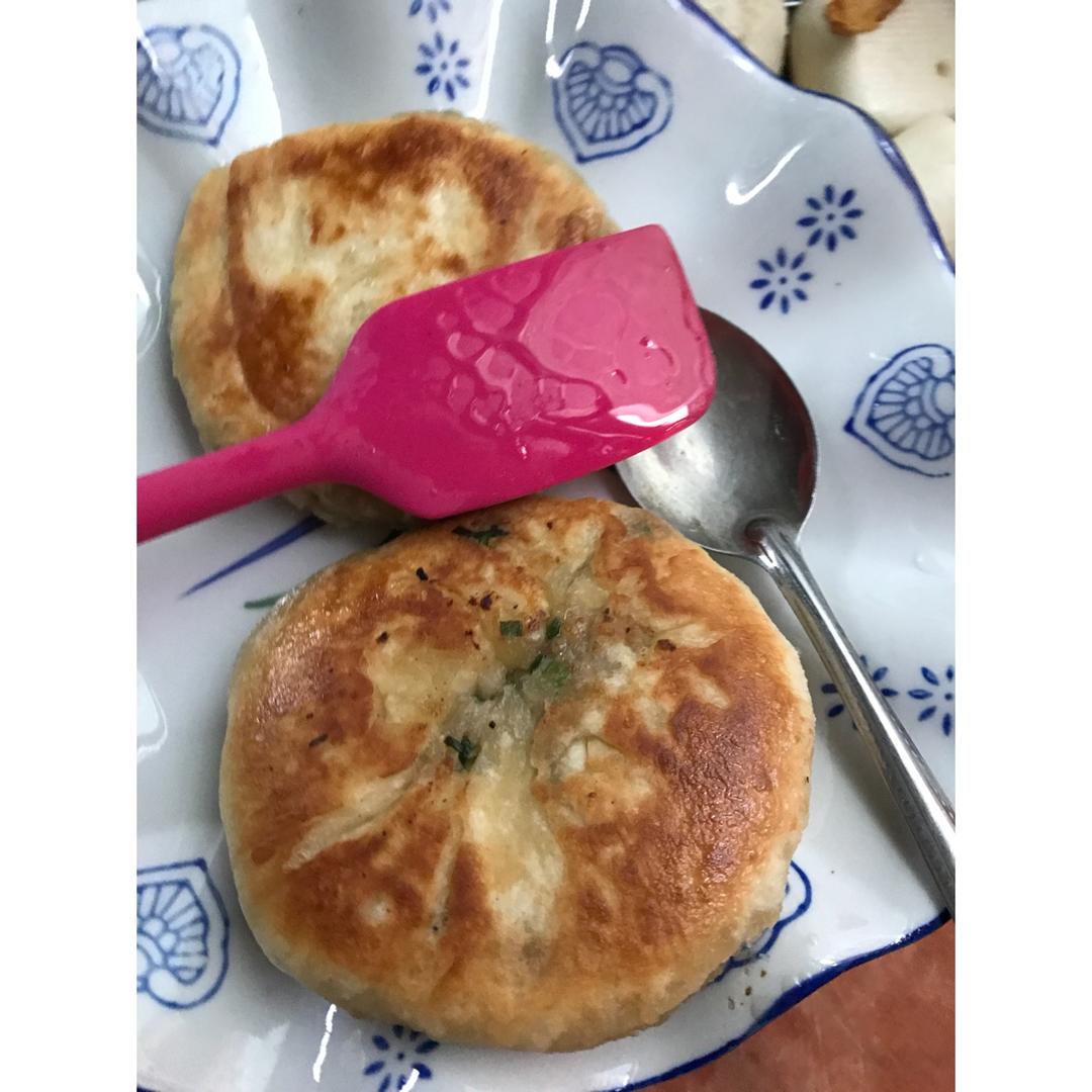 大葱猪肉馅饼（发面）