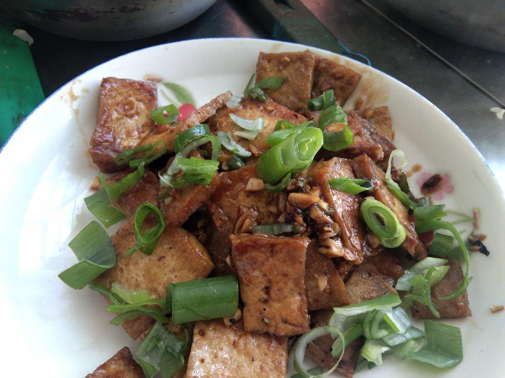蒜香煎豆腐 炒鸡无敌美味