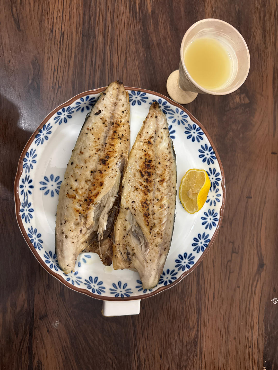 无油日式煎青花鱼 再也不去日料店了
