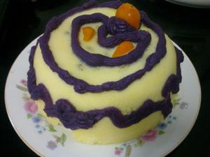 紫薯蛋糕的做法 步骤7