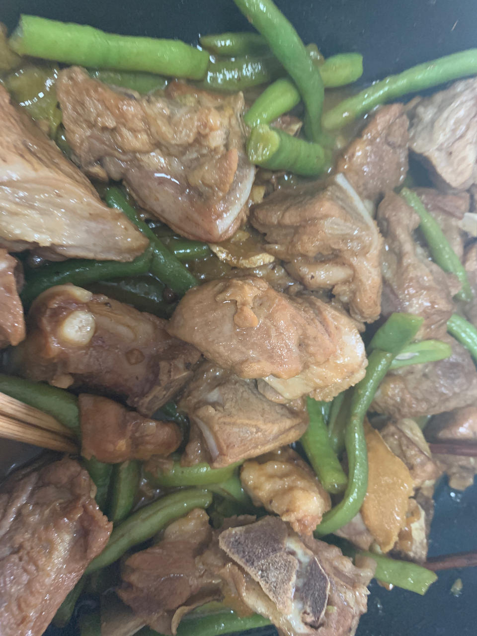 排骨豆角焖面