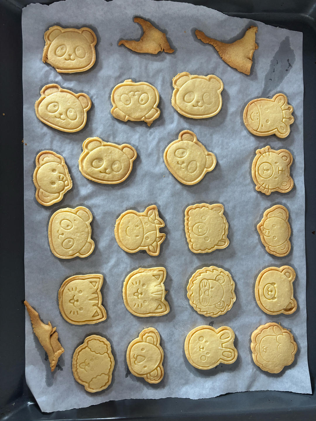 小朋友们超爱的卡通小饼干