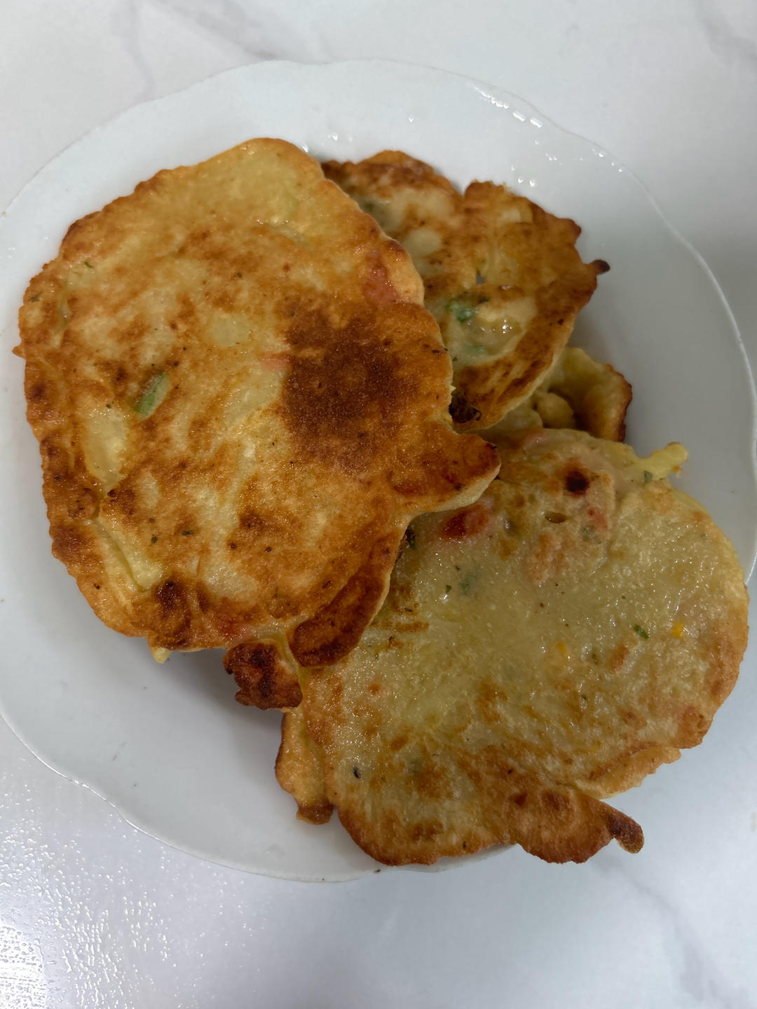 土豆饼(土豆胡萝卜丝饼)