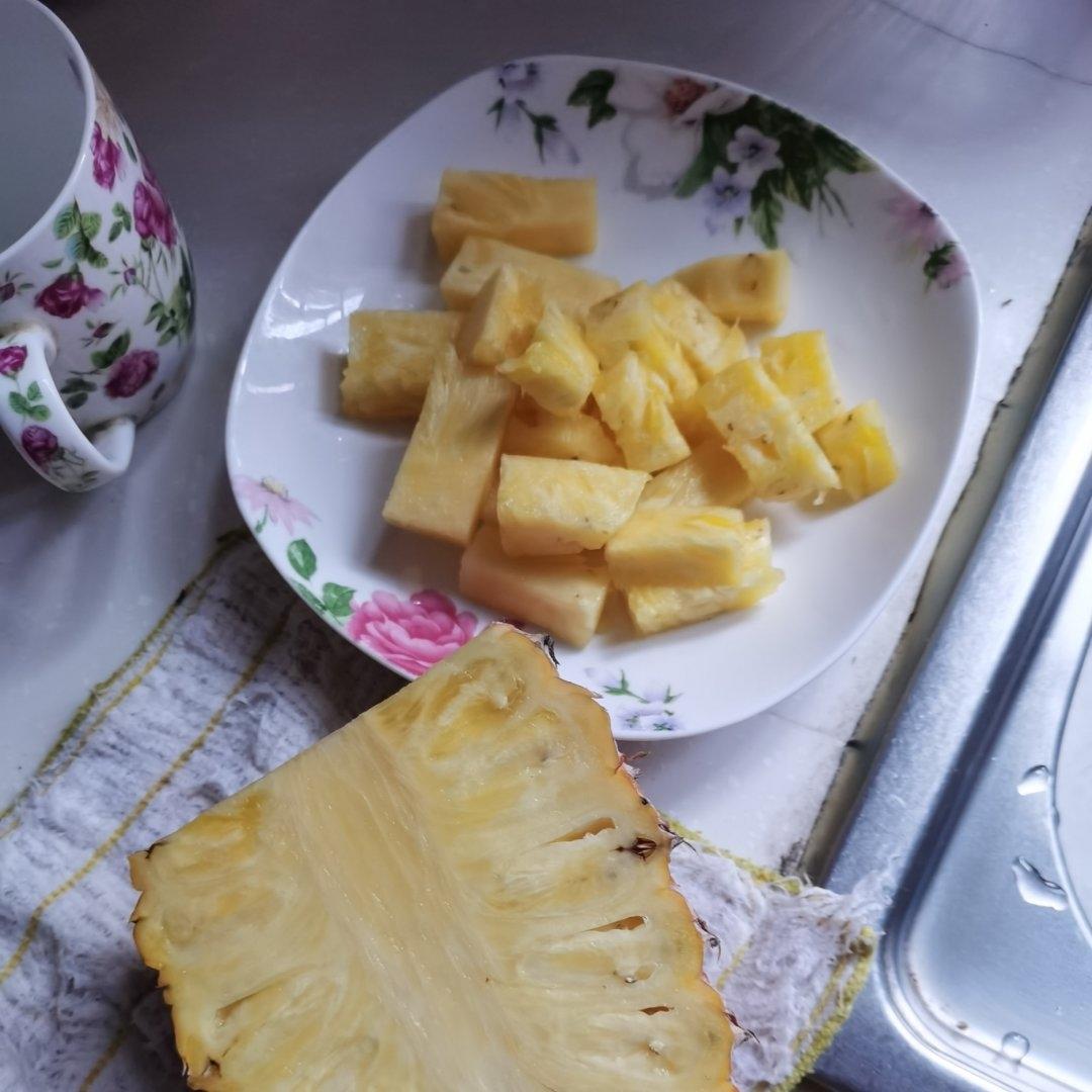 一分钟切凤梨、菠萝