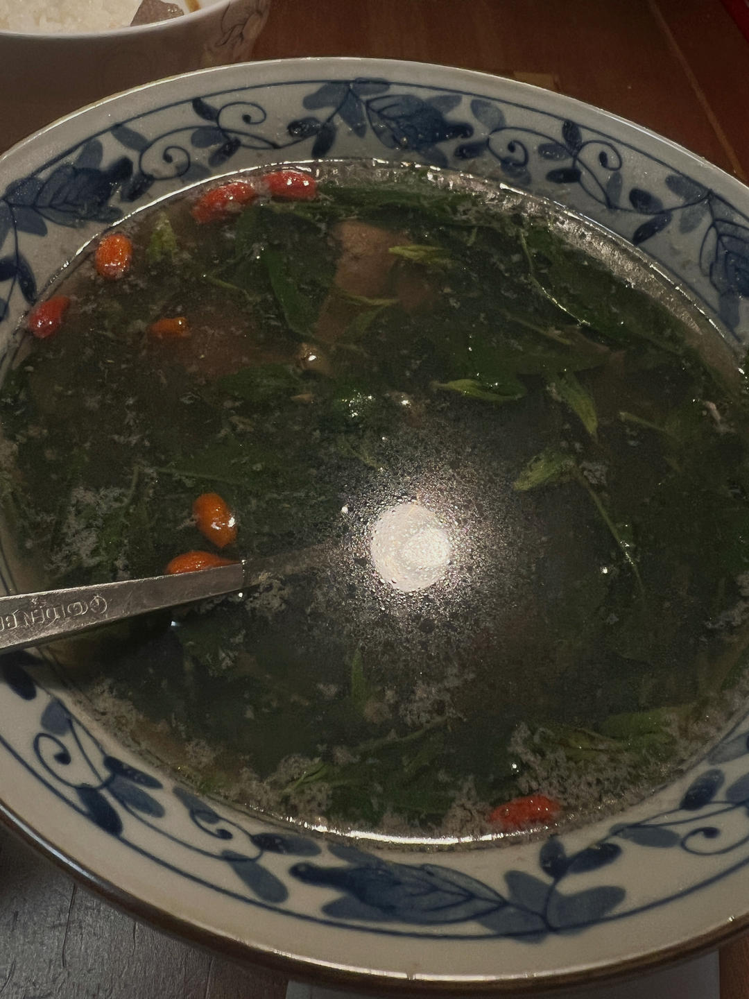 枸杞叶猪肝汤（内附处理猪肝的小秘方）
