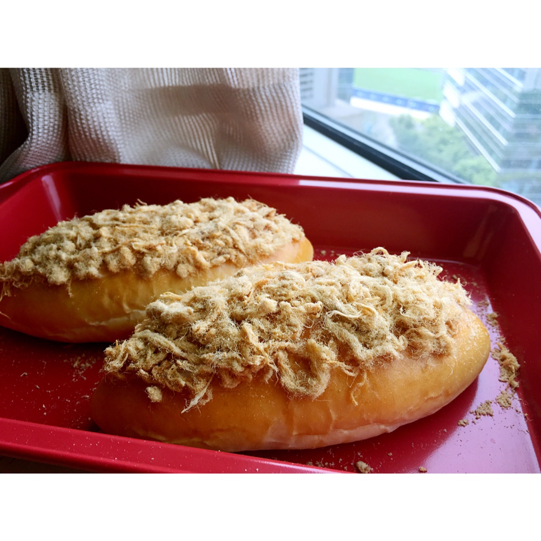 肉松沙拉酱面包（65度汤种）