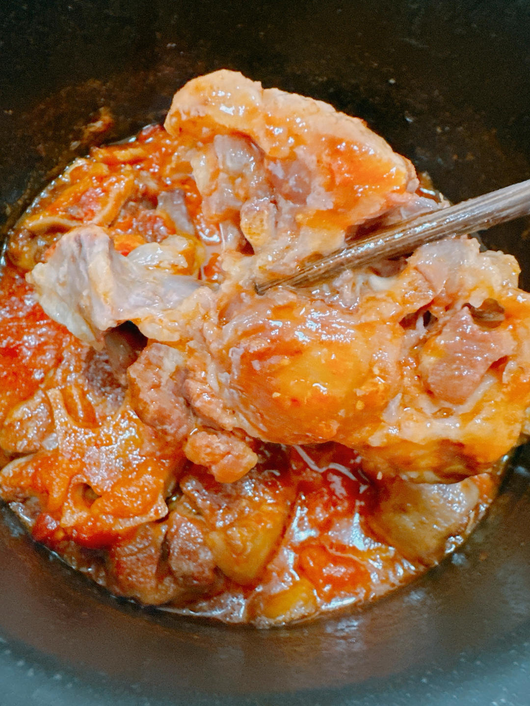 下雪夜，你需要温暖的--番茄牛尾骨汤