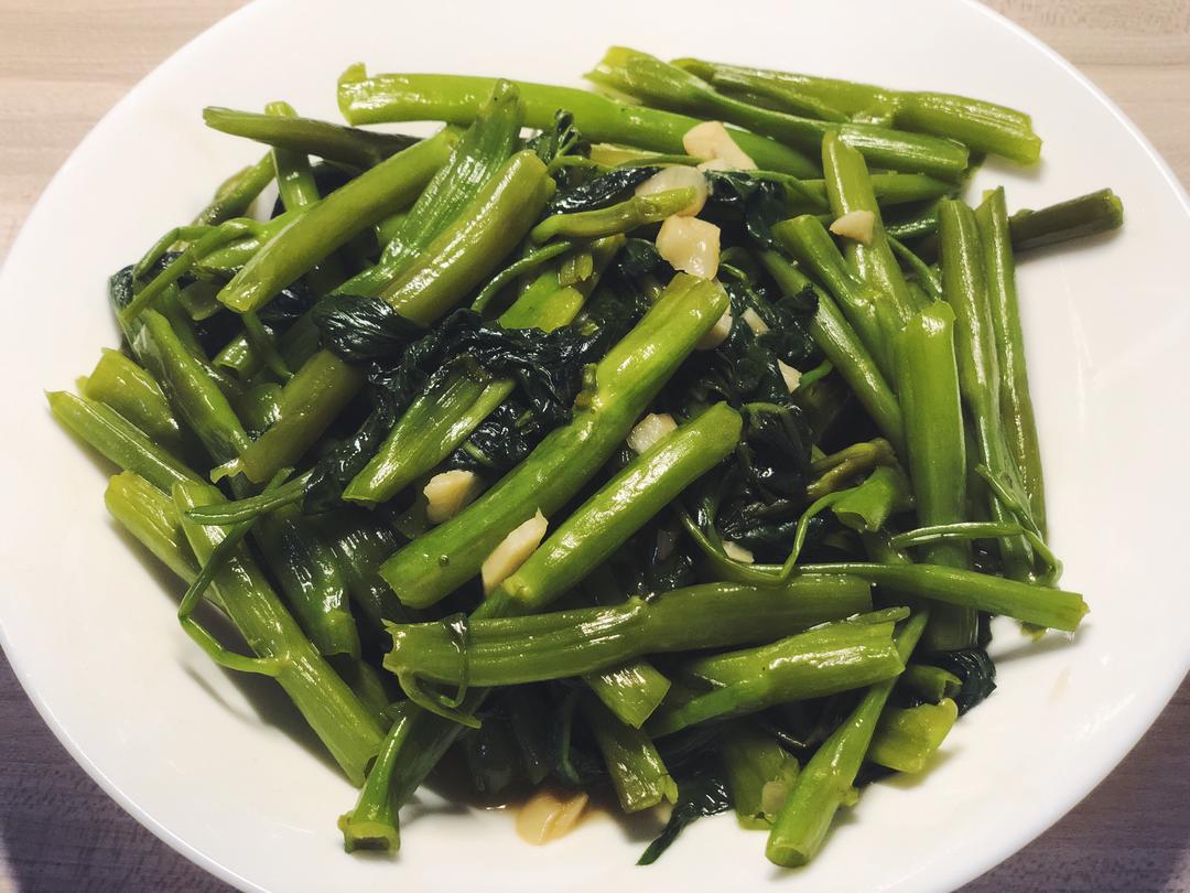 清炒空心菜的做法