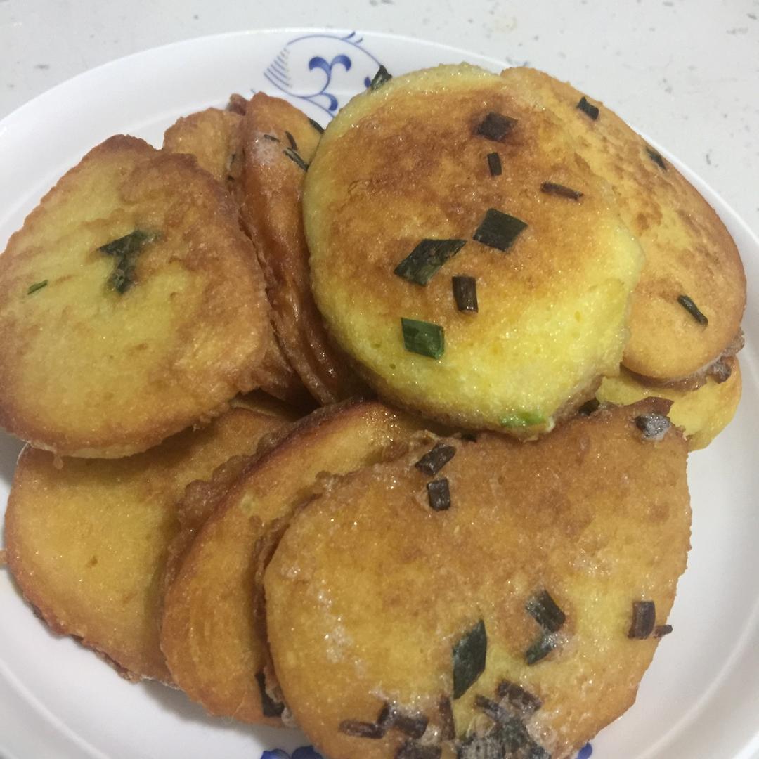 鸡蛋煎馒头片