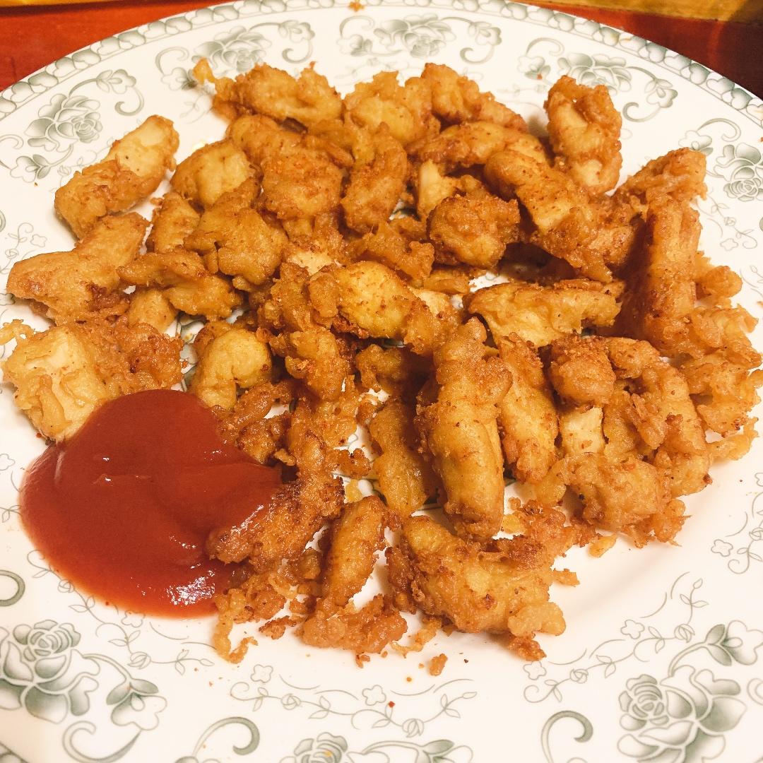 鸡胸肉神仙吃法🔥好吃到爆炸的椒盐小酥肉条