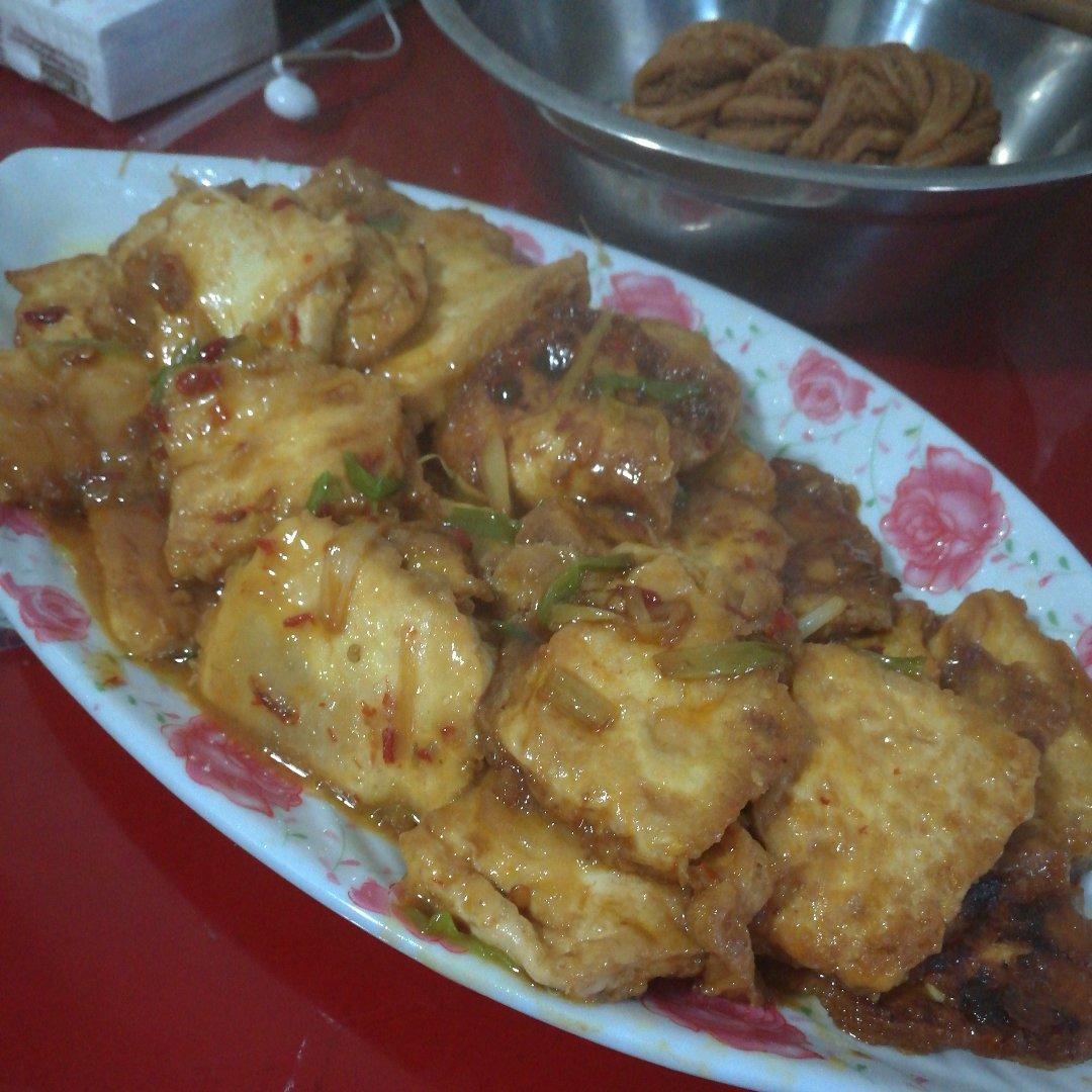 最下饭的锅塌豆腐