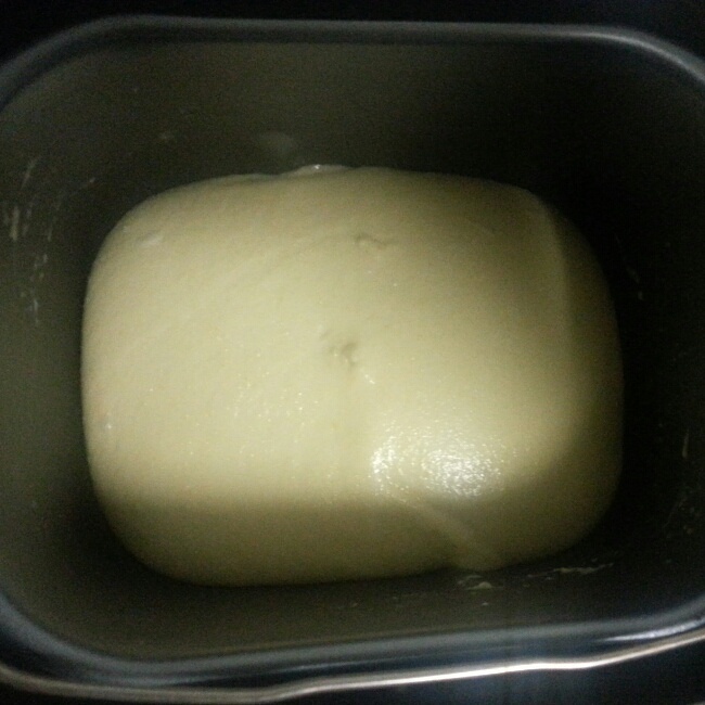 面包机版玉米面发糕的做法 步骤1