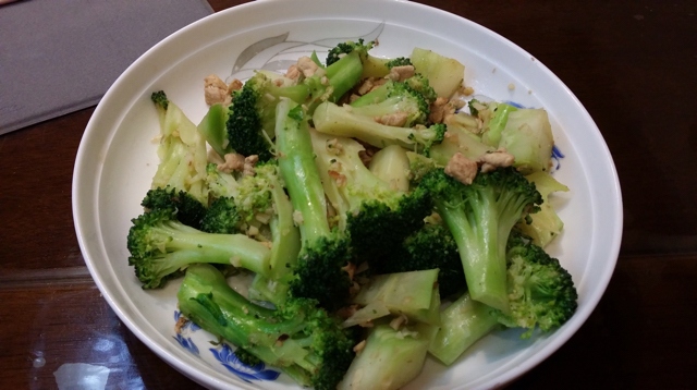 西兰花炒鸡肉