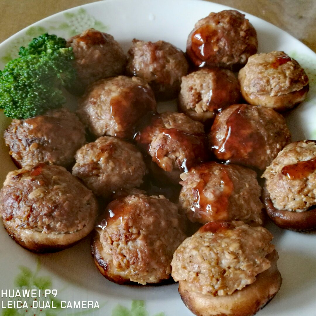 花菇盏烤花菇酿