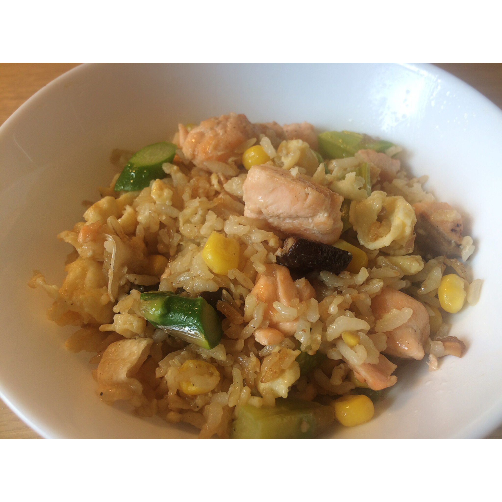 三文鱼炒饭