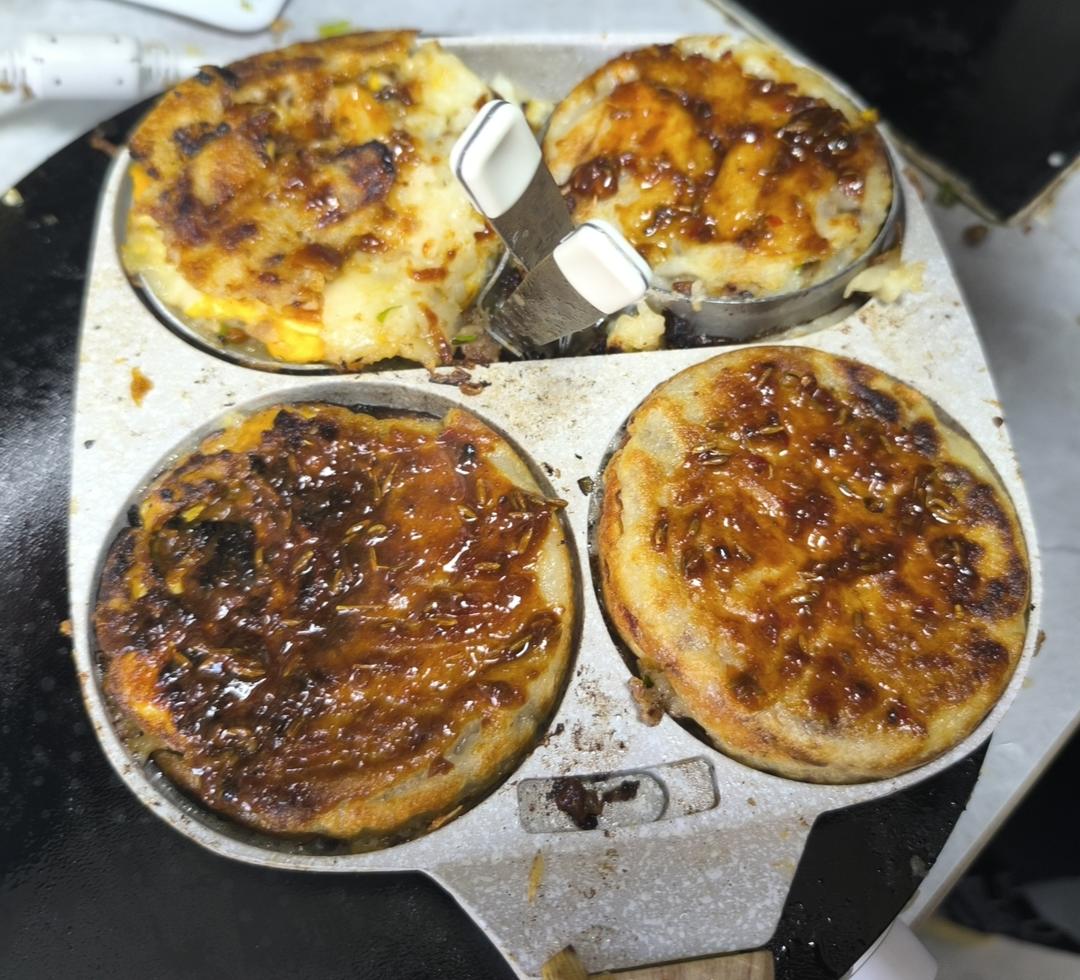 在家也能吃到鸡蛋堡