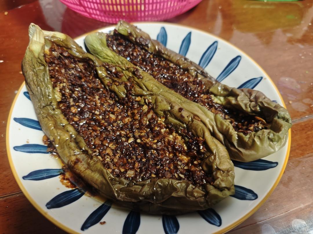 微波炉烤茄子