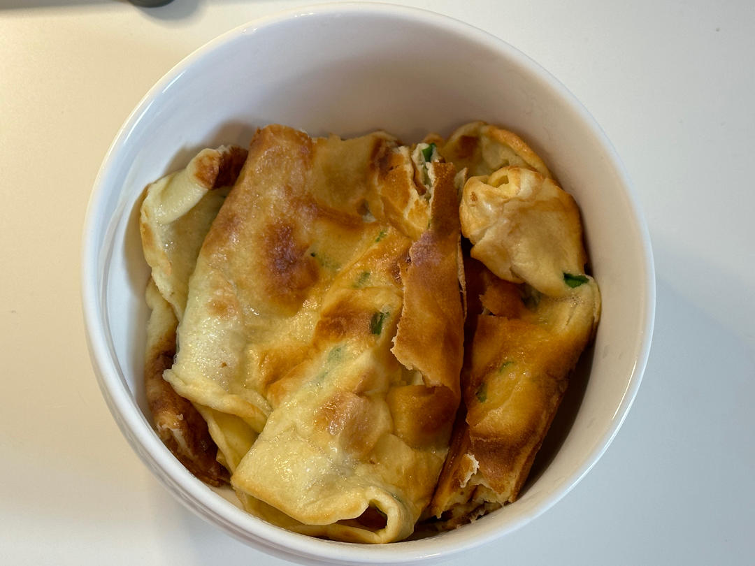 简单快手蔬菜鸡蛋煎饼