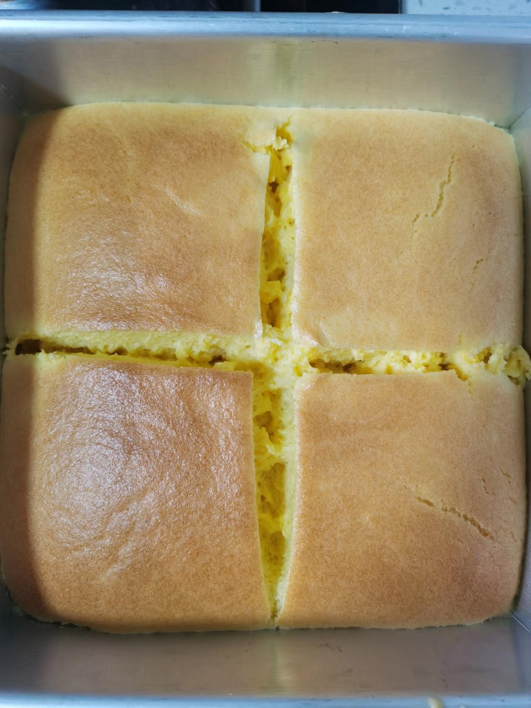 烤舒芙蕾🥞简单方便一次成功～口感绵密好吃😋