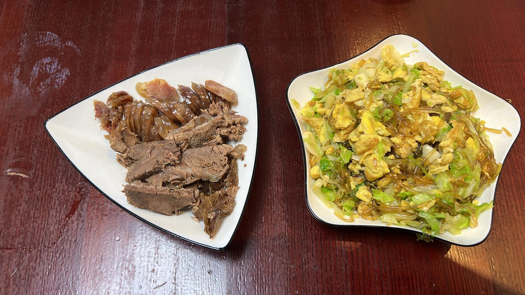 粉丝鸡蛋炒包菜｜零失败、巨下饭