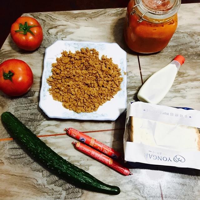 纯奶手撕吐司的做法 步骤1