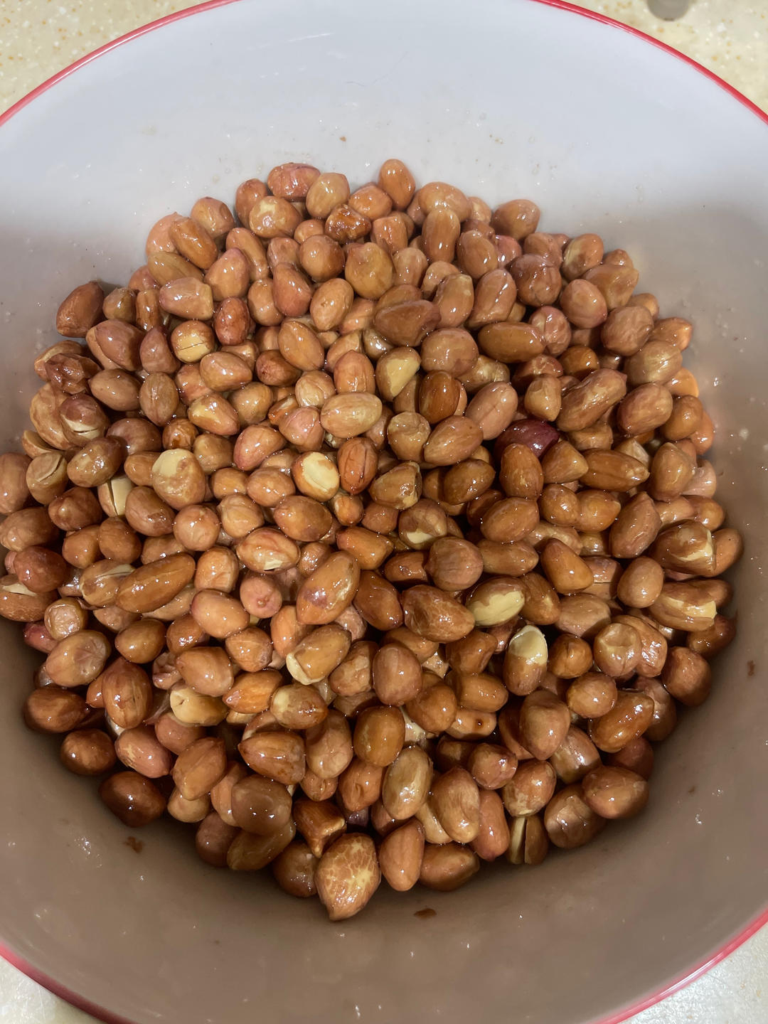 又香又脆不发软的炒花生米