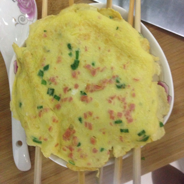 火腿鸡蛋饼
