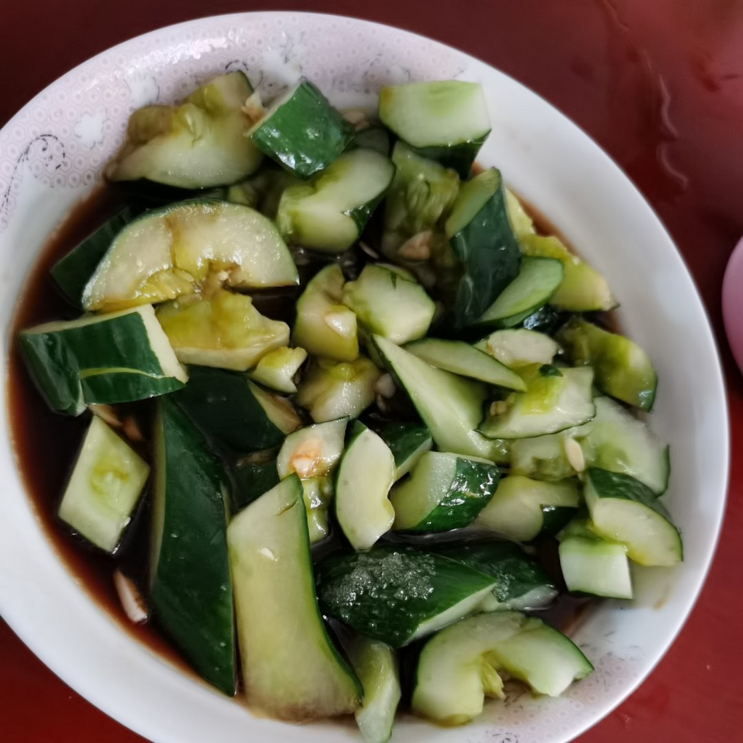 国民凉菜——拍黄瓜