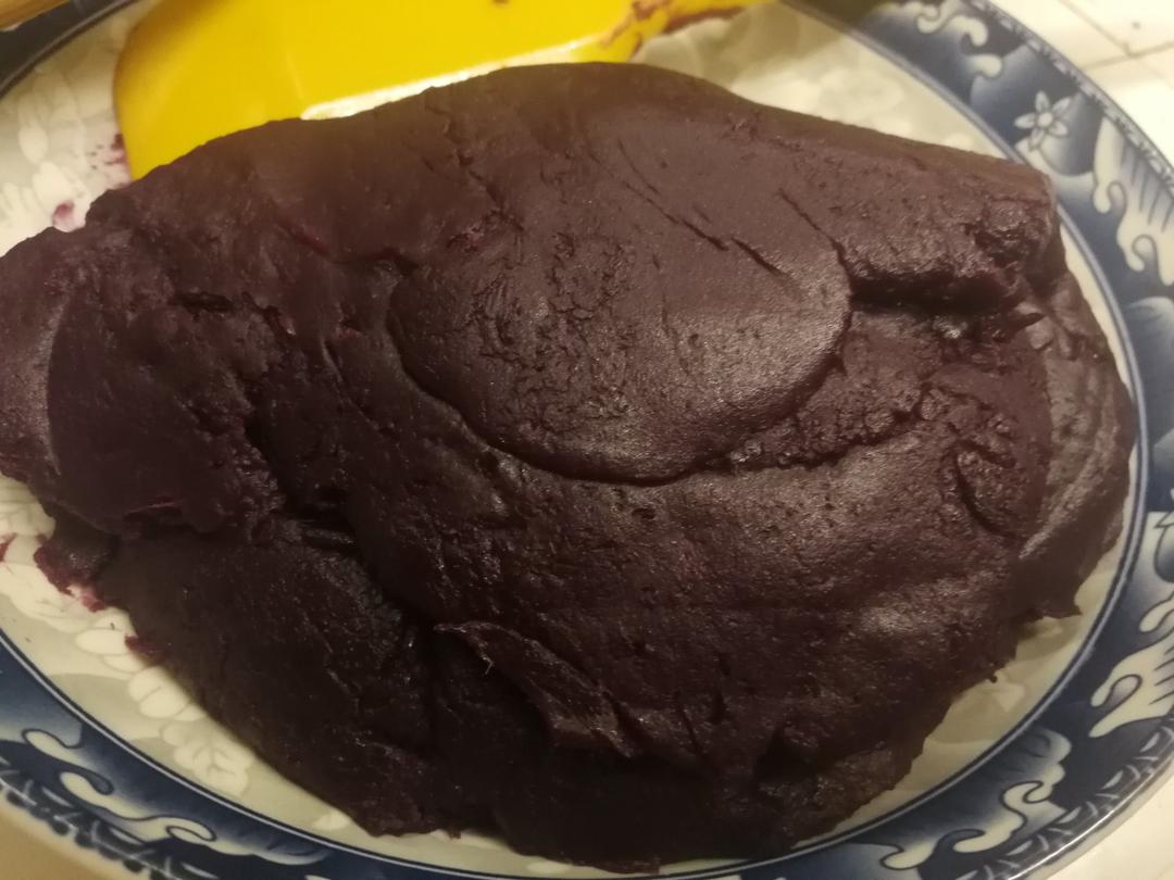百搭紫薯馅