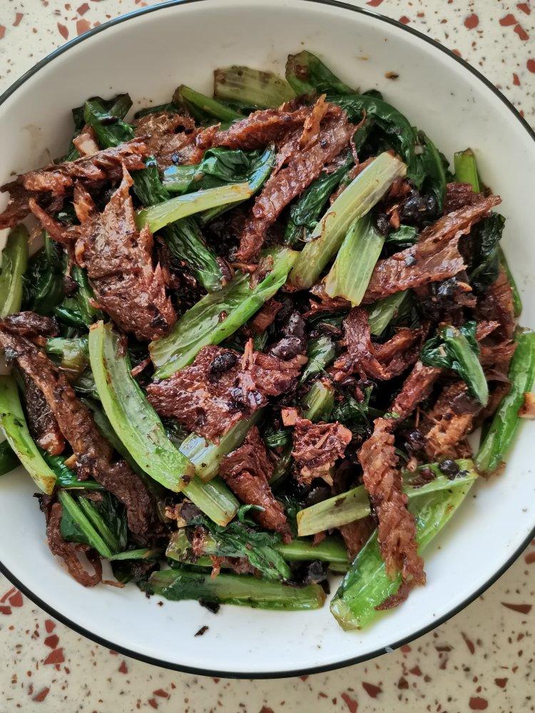 豆豉鲮鱼油麦菜