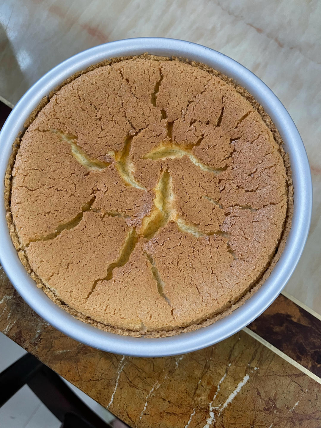 超柔软6寸戚风蛋糕(附8寸配方)零失败 超详细‼️含操作视频