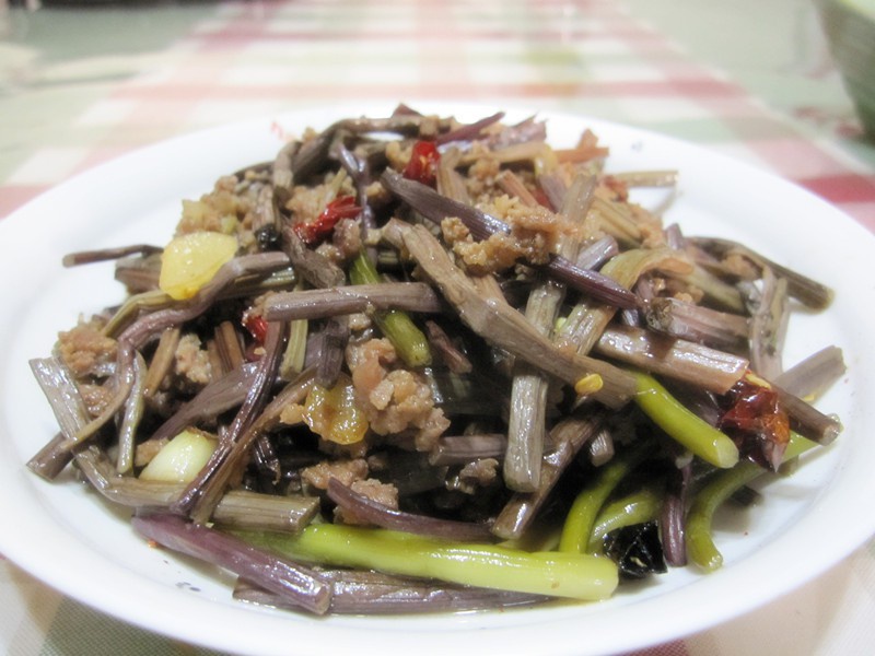 小炒蕨菜