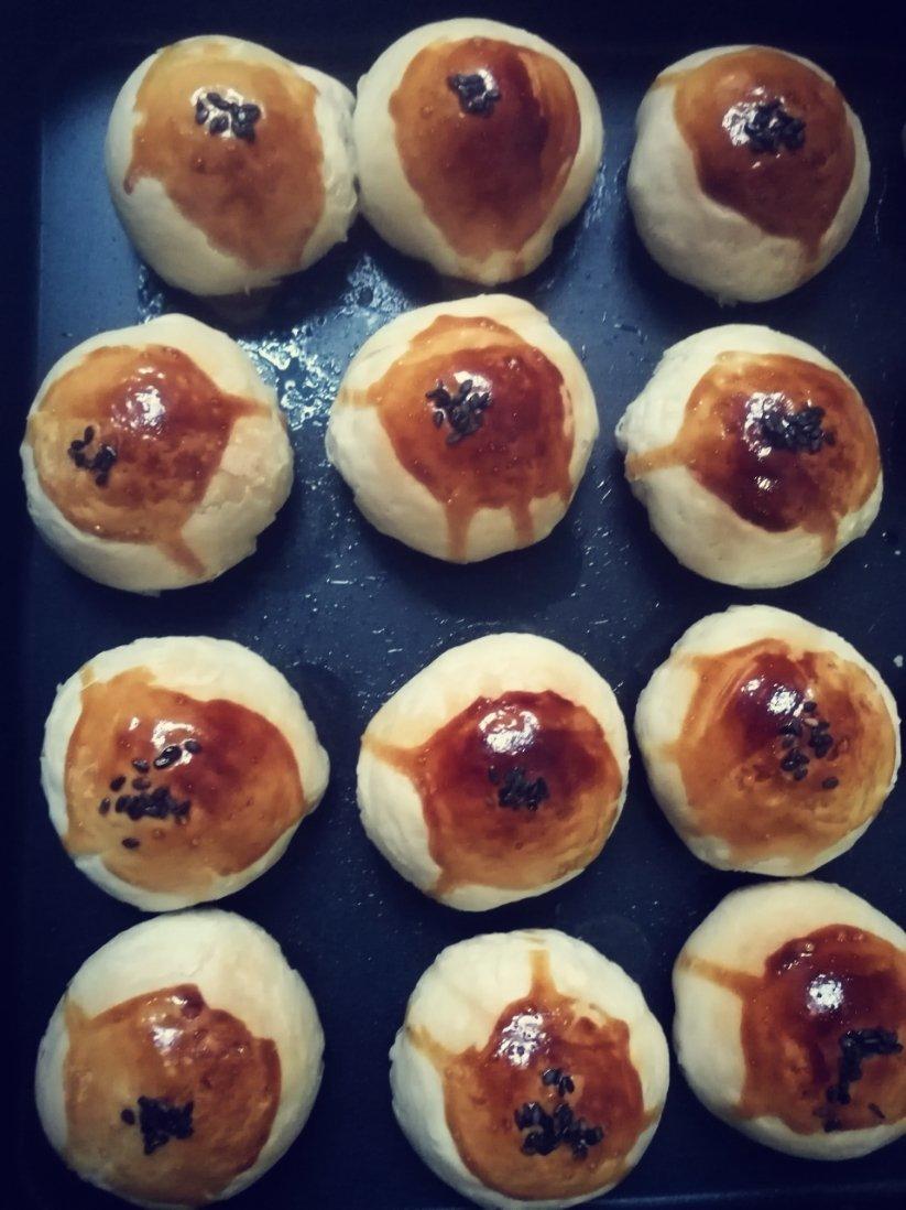 松仁金丝月饼