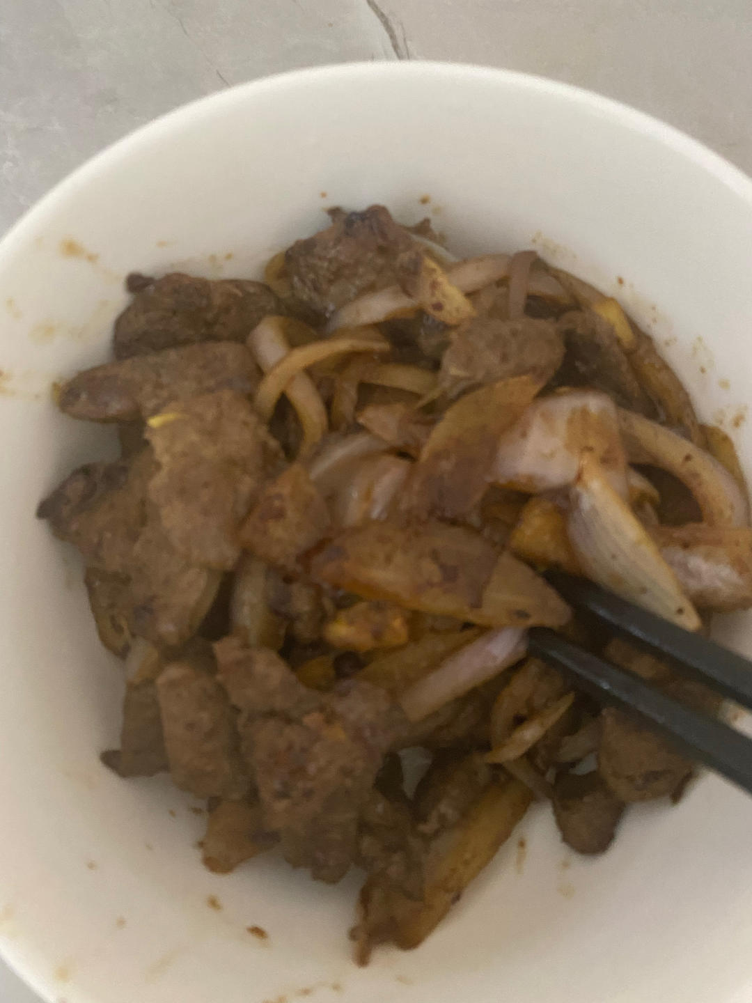 香煎猪肝