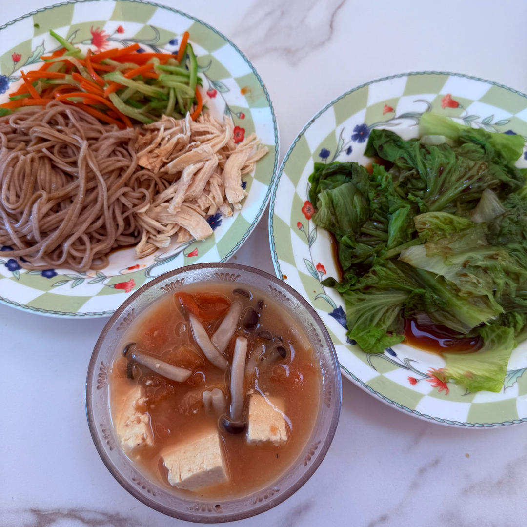 三色荞麦面