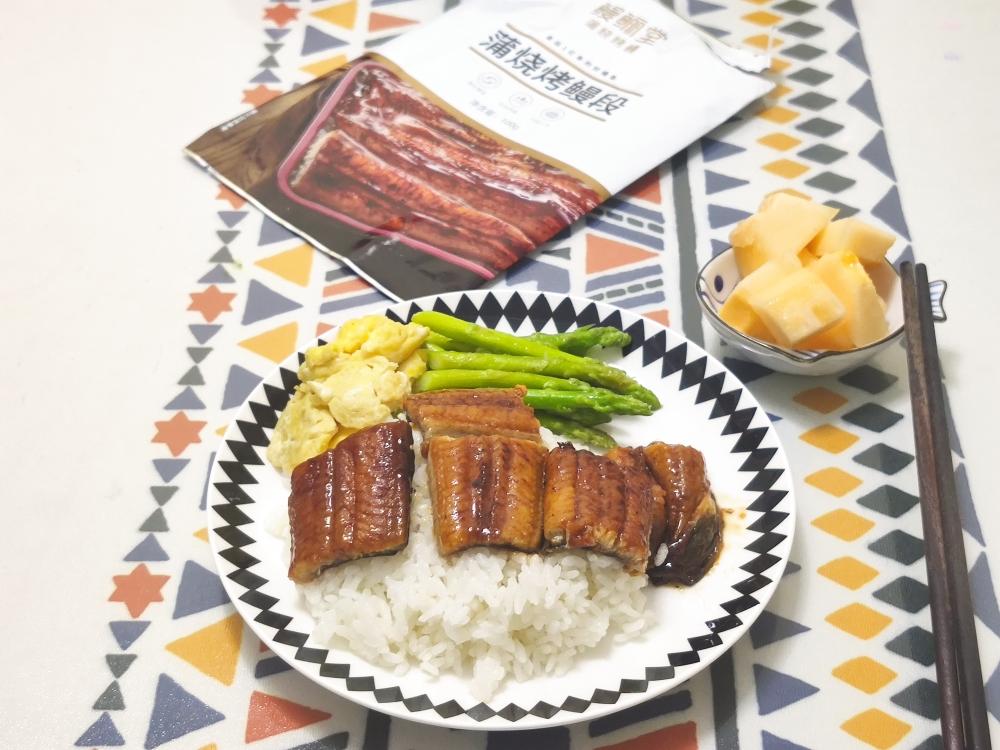 一分种搞定的鳗鱼饭的做法