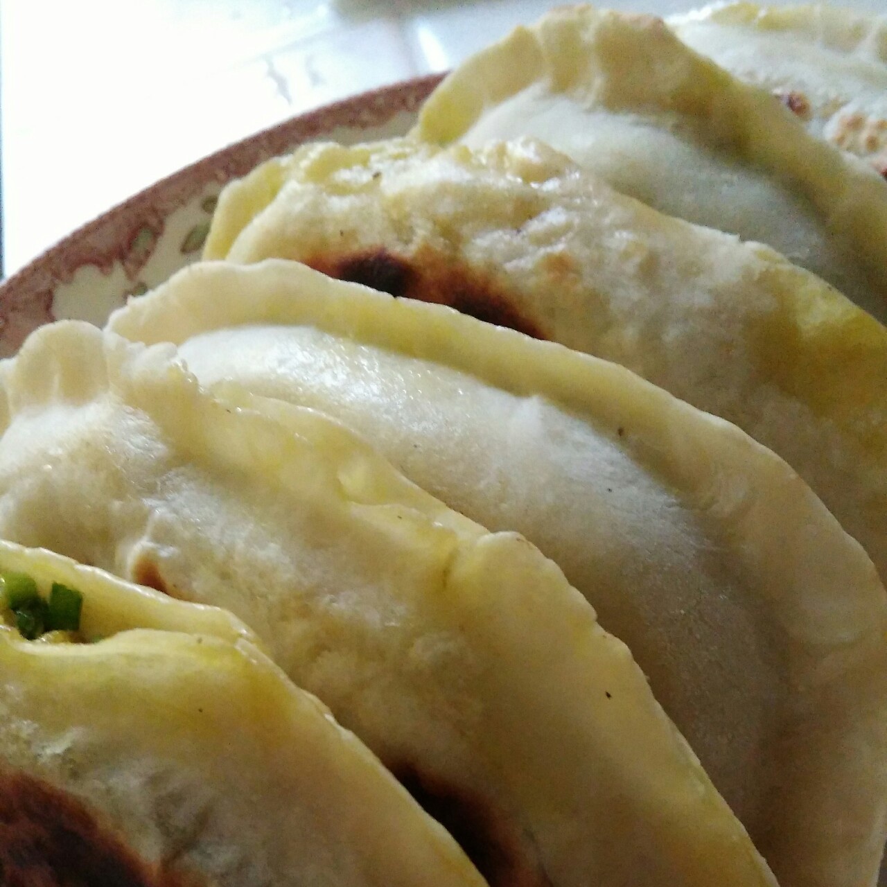 韭菜盒子 Chinese Leek and Egg Pasty