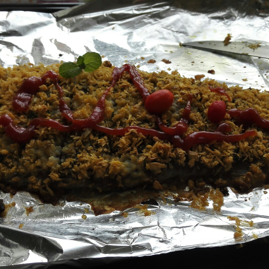 香酥烤鱼排