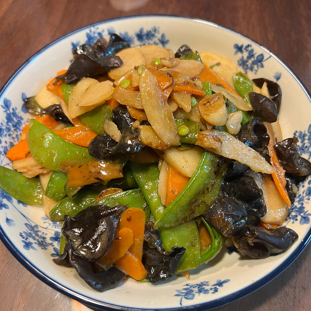 小炒荷兰豆木耳