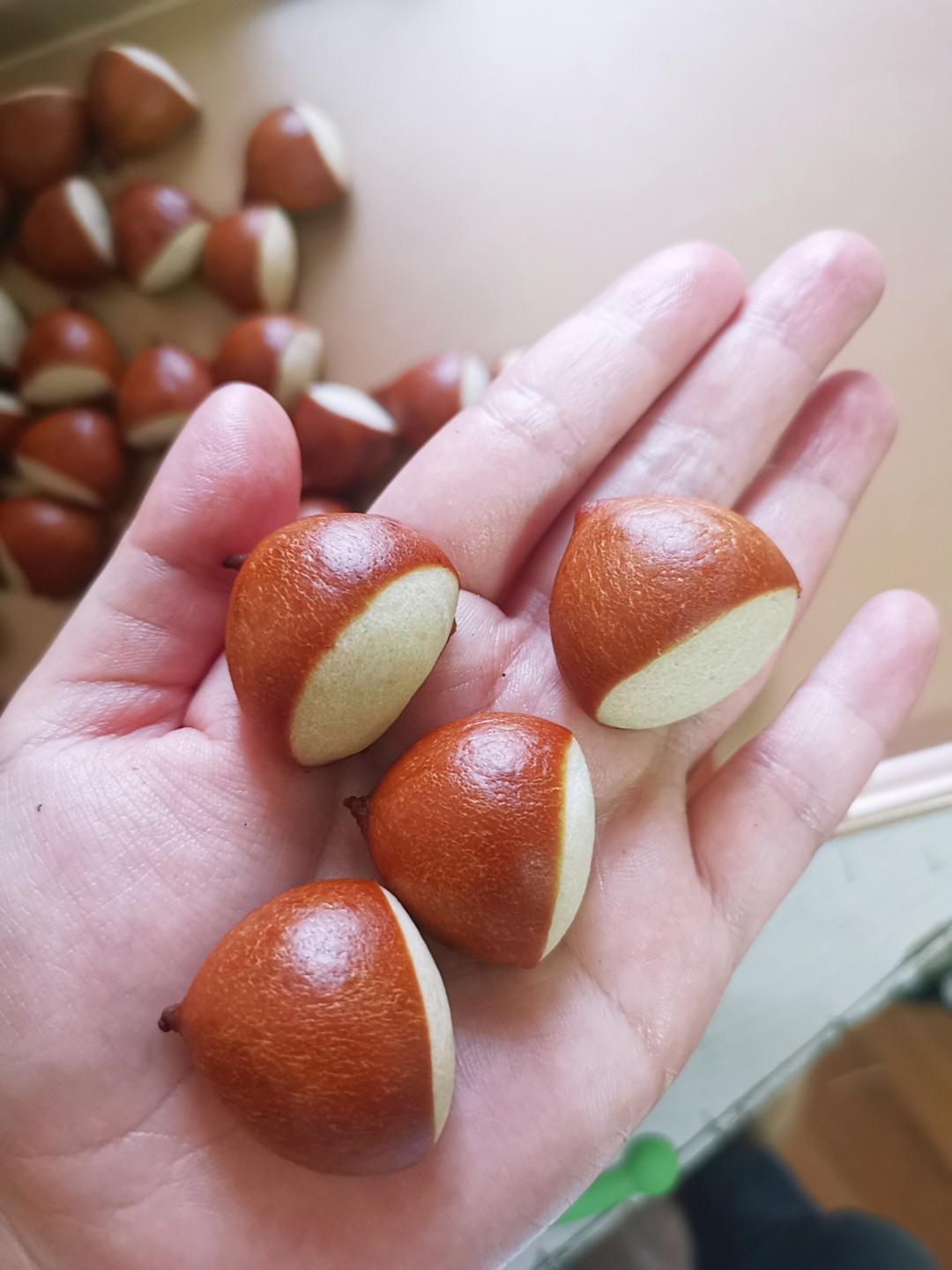 举个栗子｜超可爱的mini 栗子碱水面包