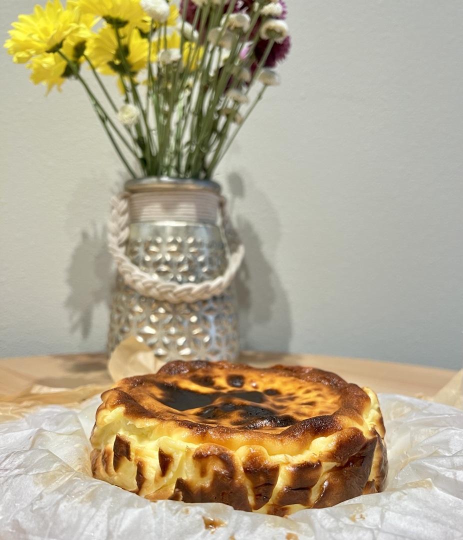 巴斯克芝士蛋糕 basque burnt cheesecake (浓郁型)