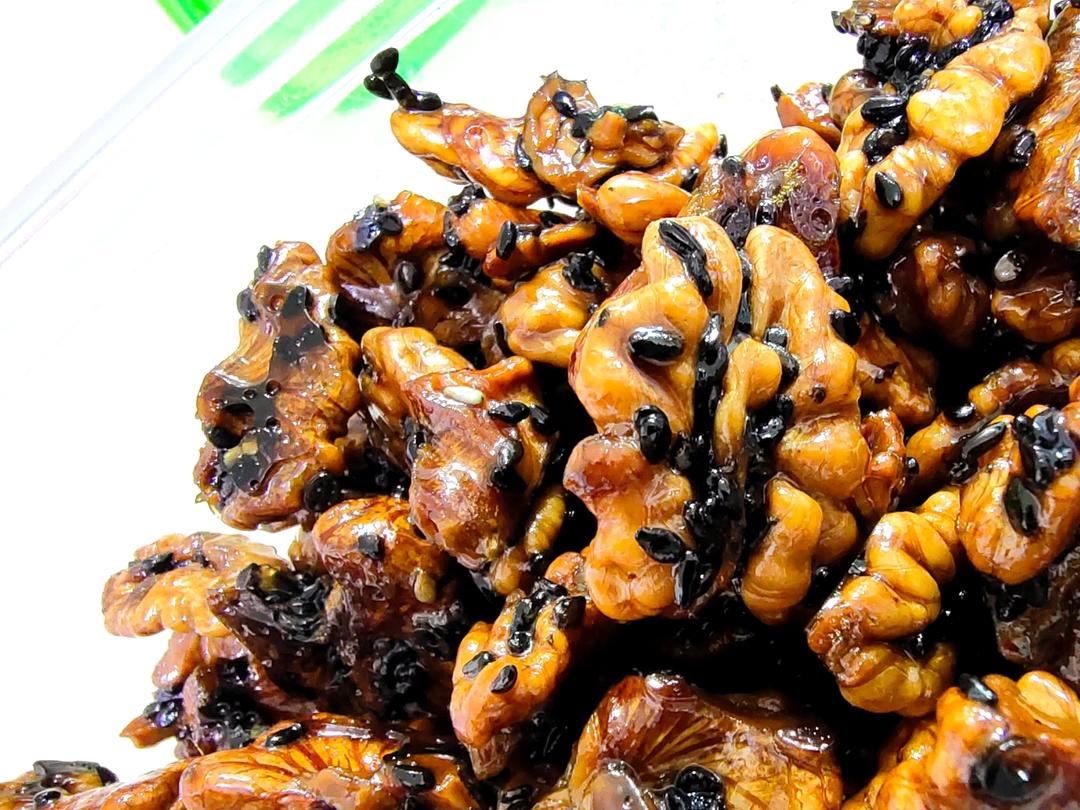 不用熬糖的琥珀核桃仁