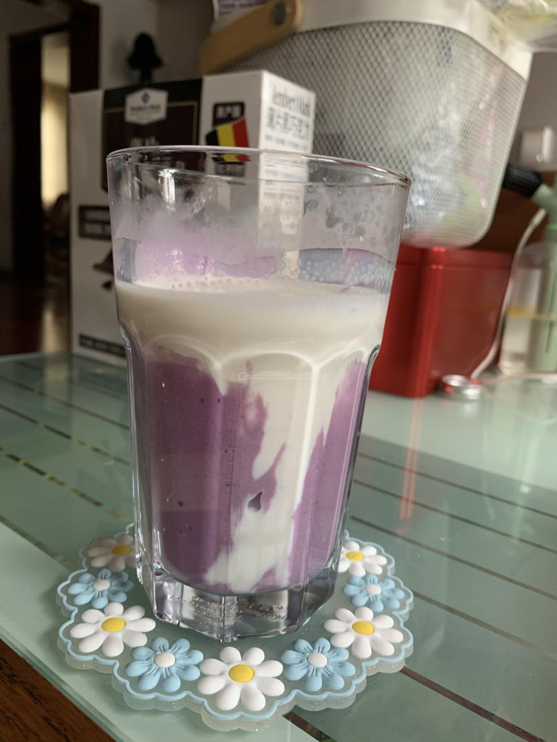 【可以喝的麻薯】芋泥Q麻薯奶茶
