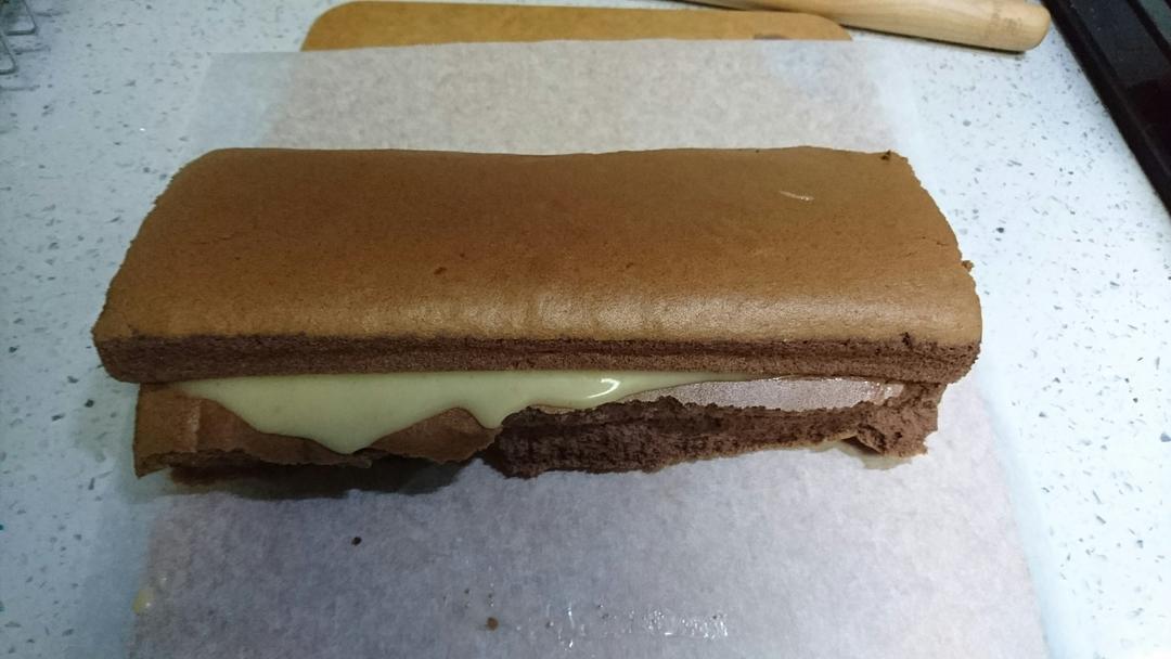 超浓郁卷不裂的巧克力蛋糕卷